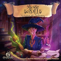 Mystic ScROLLS spel - Dobbelspel Race - Snelle Partijen - Real-time Actie - 20x20x4 cm - Meerkleurig — thumbnail 3