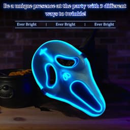 Eng Scream Geest Masker voor Halloween en Carnavalsfeesten — thumbnail 3