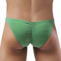 Heren Ondergoed Slip Laaggetailleerd Transparant Dunne Zwembroek — thumbnail 1