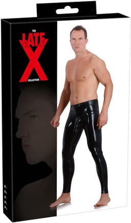 Mannen Latex Leggings Sleeve L — thumbnail 1