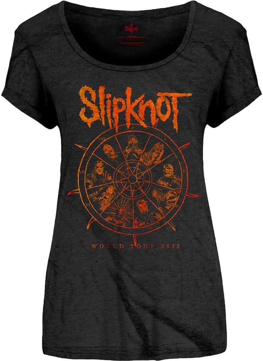 Dames T-Shirt Slipknot The Vol. 3 (The Subliminal Verses) Officiële Merchandise — afbeelding 1