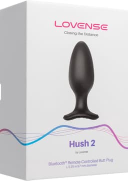 Lovense - Hush 2 Vibrerende Buttplug Met App - Zwart — thumbnail 23