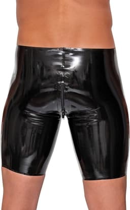 Strak Kort Biker Latex Broekje — thumbnail 4