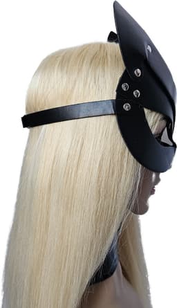 BamBella ® - Erotische masker – BDSM – Bondage – Sm - zwart rollenspel — thumbnail 3