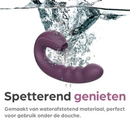 Sinsaa Zoë Tong Vibrator - Likende Tong Vibrator - Clitoris Zuiger - Dildo Vibrator - Likkende Tong - Bef Vibrator - Clitoris Stimulator - Sex Toys voor vrouwen - 10 Likstanden - 3 Rotatiestanden - Siliconen - Voor hem - Voor haar — thumbnail 5