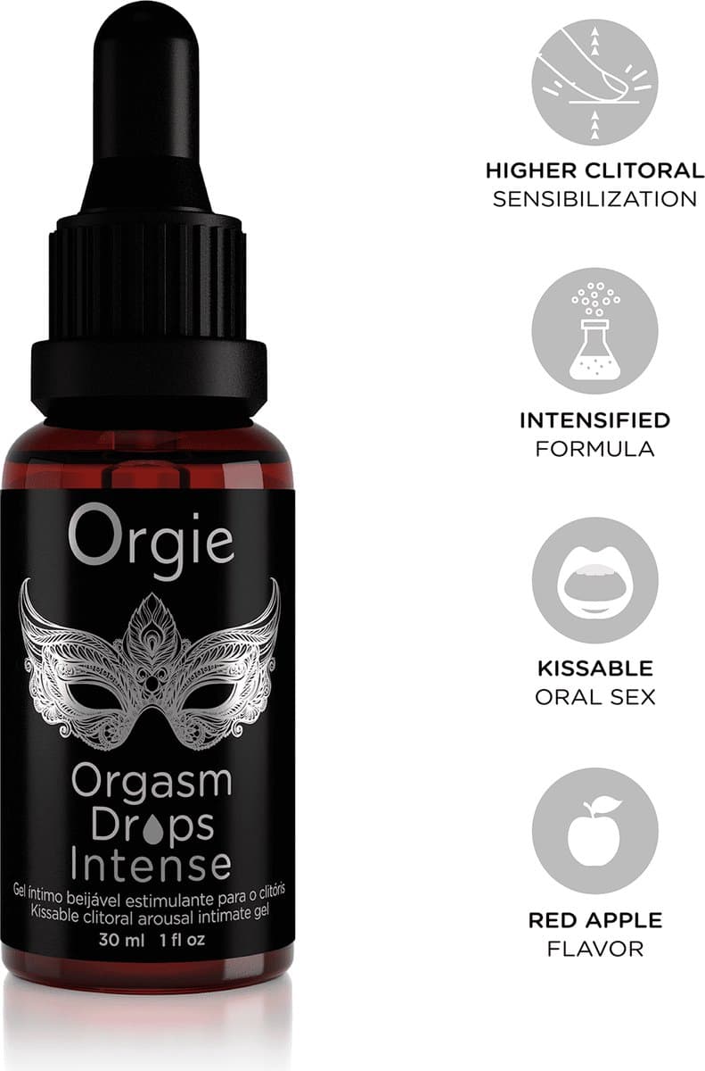 Orgie - Orgasm Drops Intense - Stimulating Drops - 1 fl oz / 30 ml — afbeelding 1