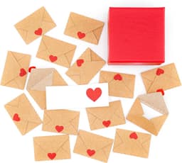 Romantische Liefdesbriefjes en Lege Kaartjes met Mini Enveloppen voor Cadeau — thumbnail 5