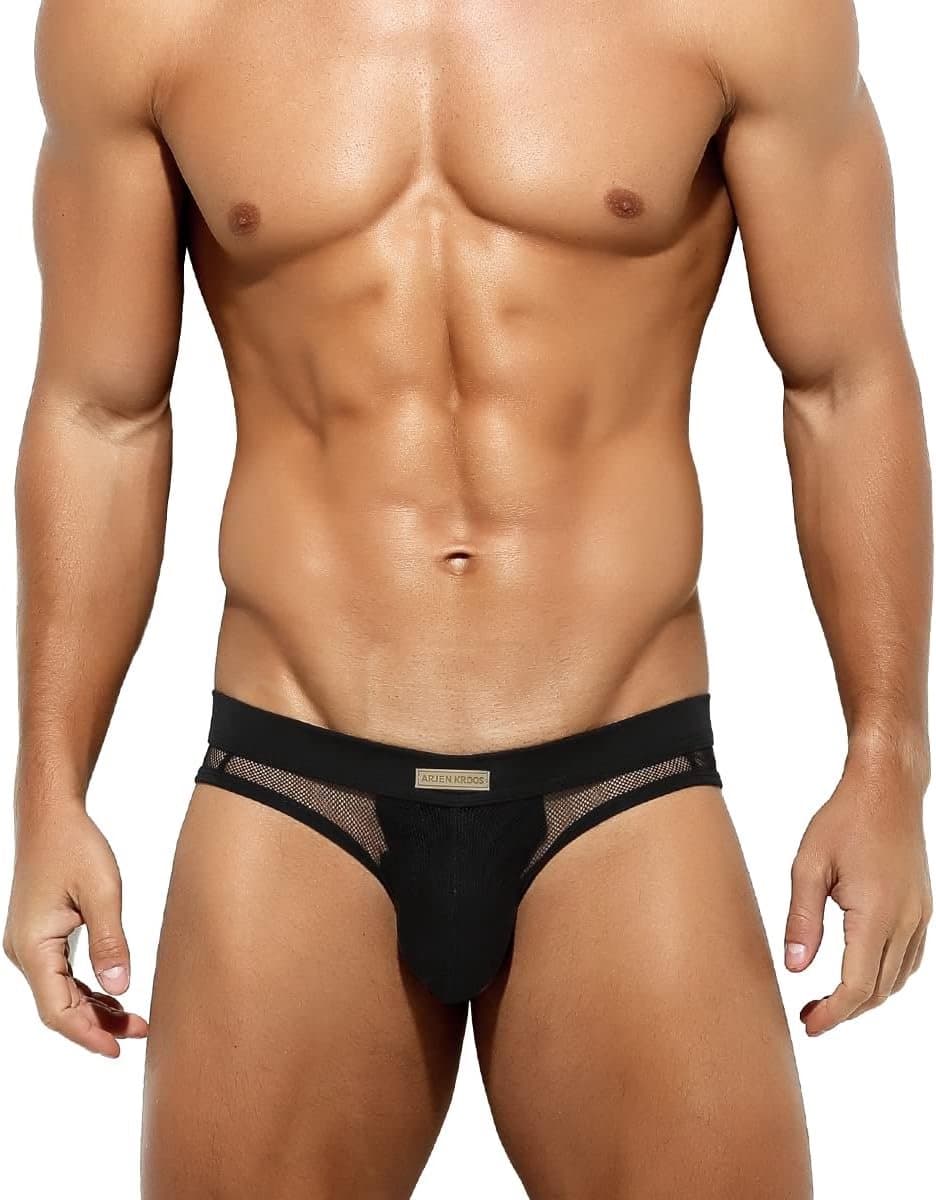Transparante Herenslip van Netstof - Sexy Ondergoed — afbeelding 1