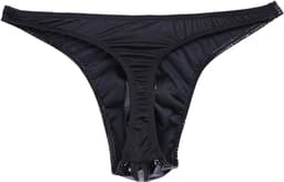 Erotisch Heren Ondergoed Slip Tijgerprint met Ritssluiting en Lage Taille — thumbnail 3