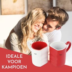 Romantische Kussende Mokken Set van 2 - Perfect Cadeau voor Elke Gelegenheid — thumbnail 4