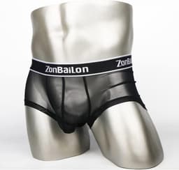 Heren Boxershorts Korte Pijpen IJs Zijde Ondergoed Ademend — thumbnail 5