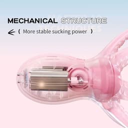 Daity 2 Stuks Vibrerende Tepelzuiger – Clitoris Stimulator & Tepelspeeltjes met Afstandsbediening – 10 Vibratiestanden – Voor Vrouwen & Stellen — thumbnail 2