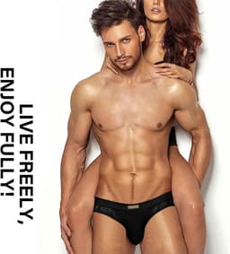 Transparante Herenslip van Netstof - Sexy Ondergoed — thumbnail 4