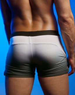 SUPAWEAR SPR Gradient Shorts Black/White - MAAT L — thumbnail 7