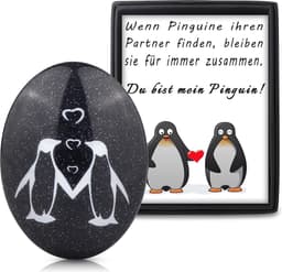 Romantisch Pinguïn Cadeau – Perfect voor Trouwdag, Valentijnsdag en Huwelijkscadeau — thumbnail 1