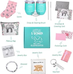 Leuke Olifant Cadeauset voor Vrouwen - Ideaal als Verjaardag, Valentijnsdag of Moederdag Geschenk — thumbnail 3