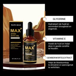 North Moon Massageolie voor Mannen – Lichaamsmassageolie – Voor Lichaamsmassage en Huidverzorging – Met Pipet voor Gericht Doseren – Voor Armen, Benen en Lichaam – Voor Uitwendig Gebruik – 30 ml — thumbnail 4