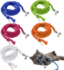 5 Stuks Reservekoorden voor Kattenhengel met Belletjes, Kattenbijttouw — thumbnail 1