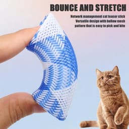 Verenspeelgoed voor katten - 20 kleurrijke interactieve grappige en gezonde spelletjes — thumbnail 3