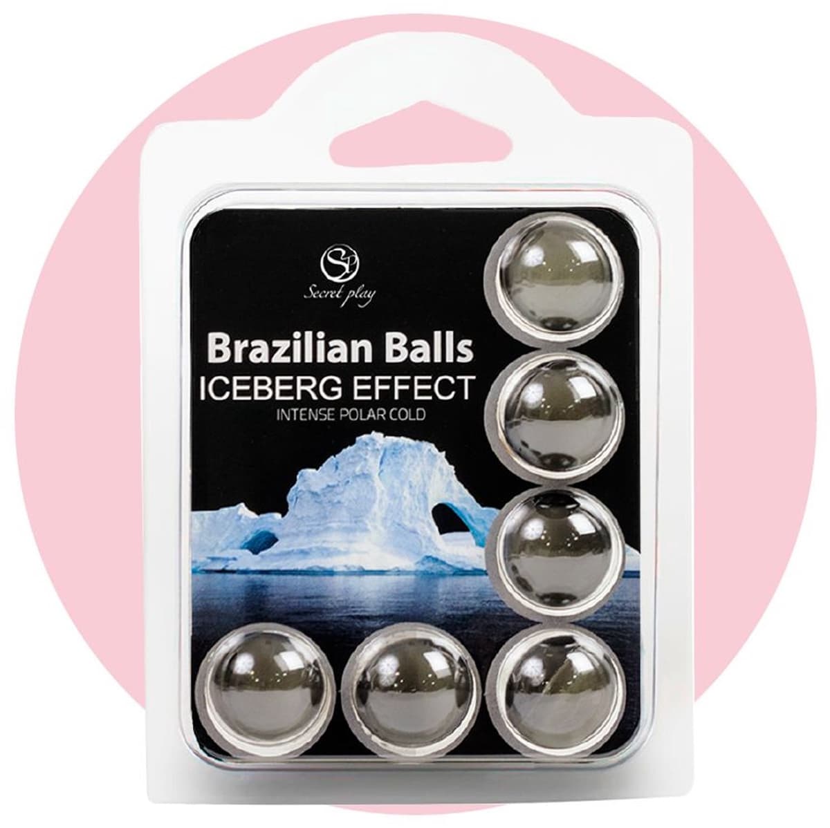 Set 6 Brazilian Balls Iceberg Cold Effect — afbeelding 1