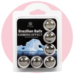 Set 6 Brazilian Balls Iceberg Cold Effect — thumbnail 1