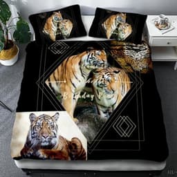 AIL-58 US King 3D Double Bedding Set 3 Pieces — thumbnail 5