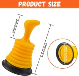 LANSKYLAN Suction bubble unblocker drain pipe cleaner - ShopVlot — thumbnail 2