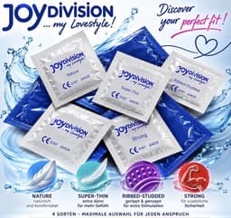 JOYDIVISION Super Thin condooms 100 stuks - Ultradun voor een natuurlijk gevoel, Premium natuurlatex, Veilig & dermatologisch getest, Duits kwaliteitsmerk — thumbnail 5