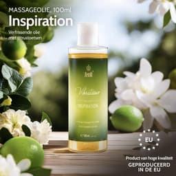 Vibratissimo 'Inspiration': massageolie, liefdesolie, lichaamsolie met een limoengeur, 100 ml — thumbnail 2