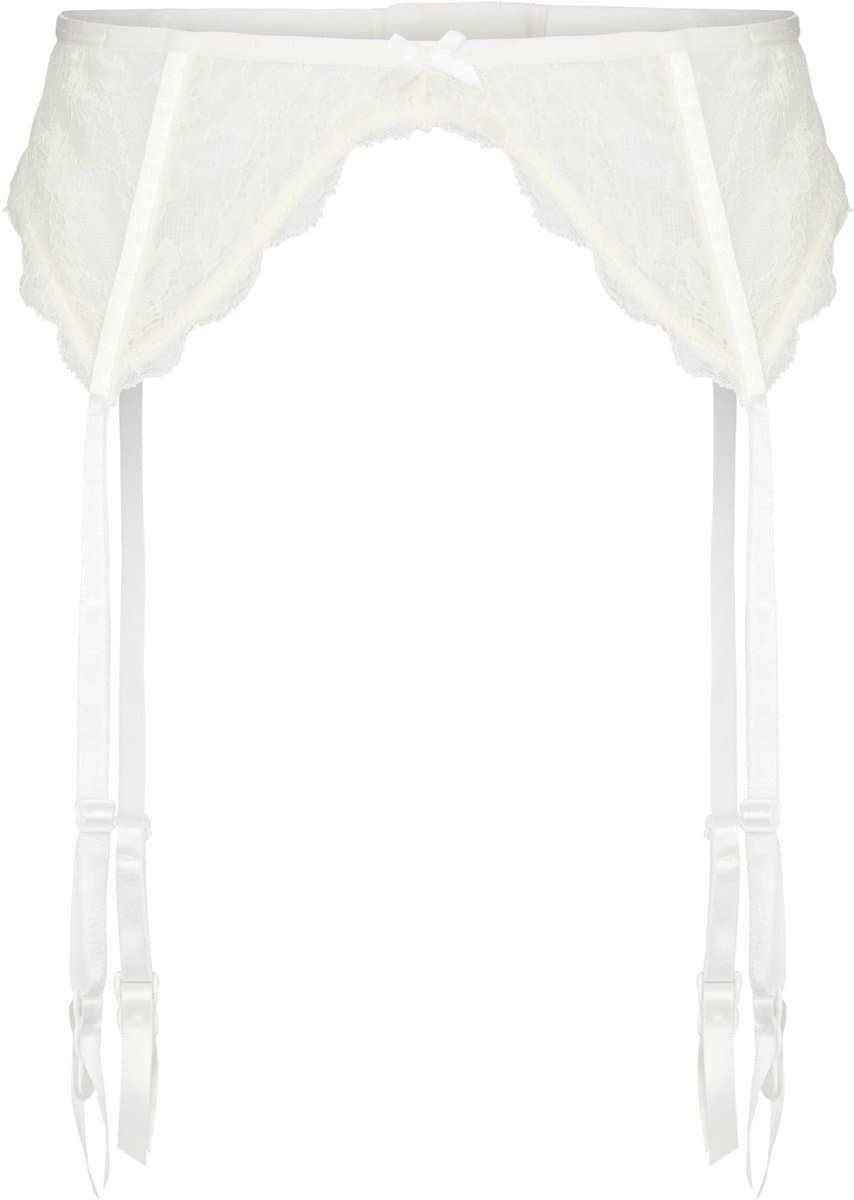Hunkemöller Suspender Suki Wit — afbeelding 1