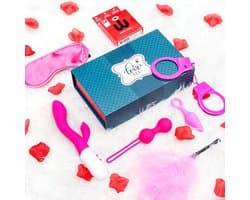 LoveBoxxx - Pink Box - 7 Delige Cadeauset - Geschenkset Vrouwen - Cadeau Vrouw - Giftset Vrouw - Erotisch - Roze