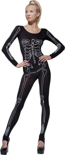 "Sexy skeletten pak voor dames Halloween  - Verkleedkleding - One size" — thumbnail 3