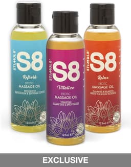 Stimul8 S8 Massage olie S8 Massage Oil 125ml Transparant — thumbnail 5