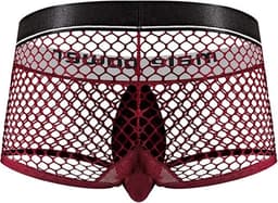 Male Power Cock Pit - Mini Cockring Short burgundy S — thumbnail 2