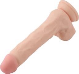 Dildo EZfunLok voor Auxfun Plus Seksmachine Beige 24 cm — thumbnail 17