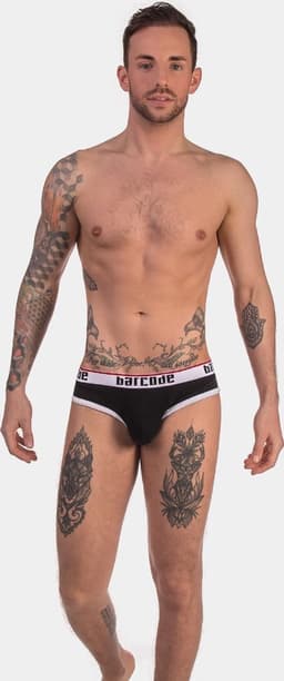 Barcode Berlin Maxime Backless Brief Black - MAAT L - Erotisch Heren Ondergoed - Slip voor Man - Sexy mannen Slip — thumbnail 5