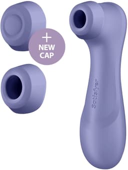 Satisfyer, vibrator, drukgolfvibrator, 'Pro 2 Generation 3', 16,5 cm, vloeibare luchttechnologie, incl. extra opzetstuk, 2 apart regelbare motoren — thumbnail 5