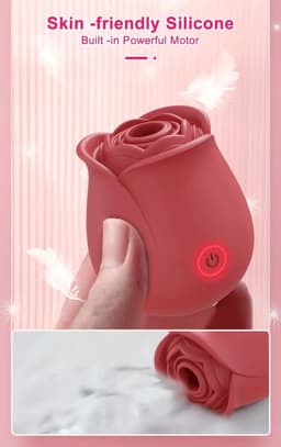 Rose Bliss - Rose Toy - Zuigende Vibrator - Clitoris Stimulator - Oplaadbare Batterij — thumbnail 1