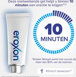 Eroxon Stimgel - Helpt een erectie te krijgen in 10 minuten - Behandeling van impotentie - Stimuleert doorbloeding penis - Makkelijk en veilig in gebruik - Klinisch bewezen - Compatibel met latex condooms - 4 tubes — thumbnail 14