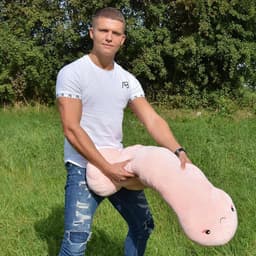 MikaMax Penis Bodypillow – Piemel Knuffel – Piemel Decoratie - XL - Vanilla - 1 Meter — thumbnail 10