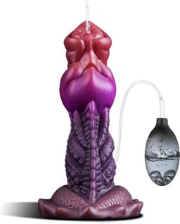 Draken Dildo - Fantasy Dildo - Dildo XXXXL Extreme - Animal Dildo - XXL Dildo Exstreem Groot – Dragon Dildo Groot - XXXL Dildo - Waterdicht - met Spuitfunctie - 19cm - Discreet Verzonden — thumbnail 1