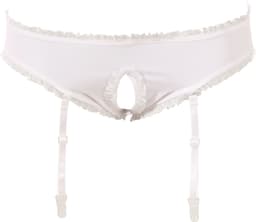 Cottelli Collection – Stout School Meisje Set met Rok en Top voor Ondeugende Meiden – Maat XL – Wit — thumbnail 10