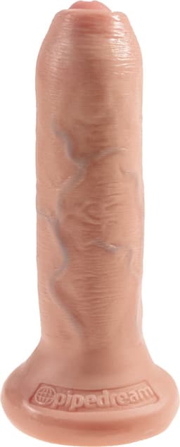 Pipedream King Kock Uncut Onbesneden Realistische Dildo met Zuignap - 15 cm- beige — thumbnail 1