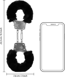 Fluffy metalen handboeien — thumbnail 9