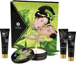 Shunga Geisha Organica Geschenkset Exotische Groene Thee - Groen — thumbnail 9