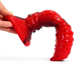 FAAK® - Fantasy animal - Weerwolf- K9 Knotty cock - Rood — thumbnail 5