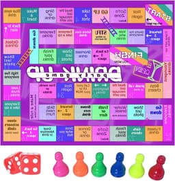 Drinkspel voor volwassenen - Gezelschapsspel Dobbelspel - Feestelijke Bijeenkomsten - Aanpasbaar Speelplezier - 32 x 22 x 1 cm — thumbnail 1