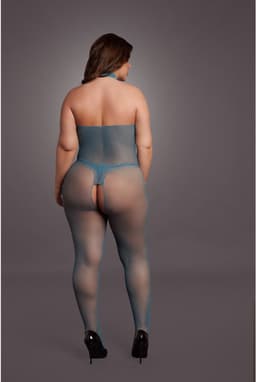 Visnet en Kant Bodystocking - Koninginneformaat — thumbnail 19