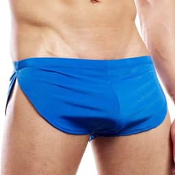 Comfortabele en Sexy Heren Split Shorts Loungebroek - Dunne Stretchy Stof — thumbnail 4