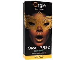 Oral Ease Deepthroat Spray – Mond- en Keelspray – Verfrissende Muntsmaak – Comfort & Controle